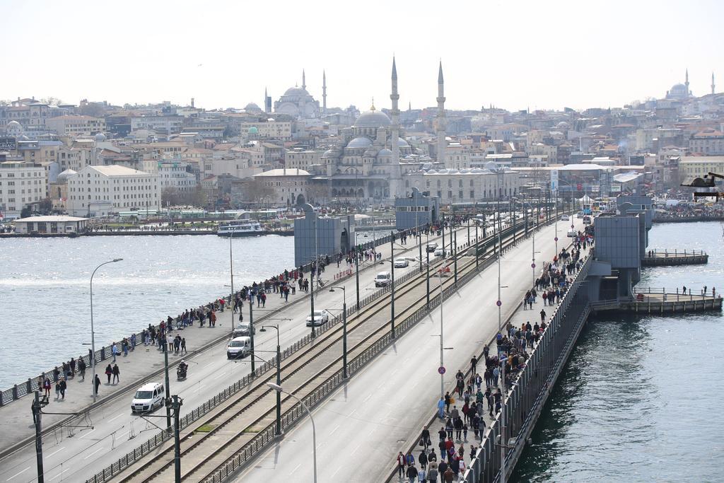 Nordstern Hotel Galata Istanboel Buitenkant foto